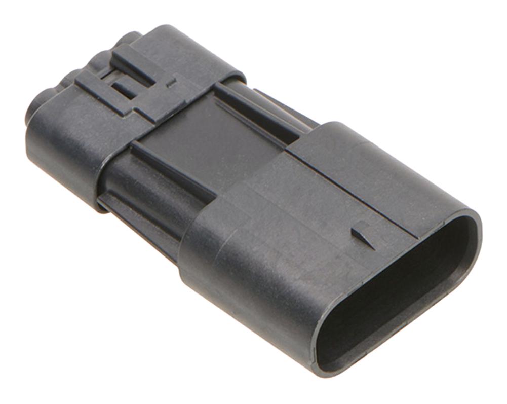 Molex 207778-0004 Connector Housing, Plug, 4Pos, 3.6mm