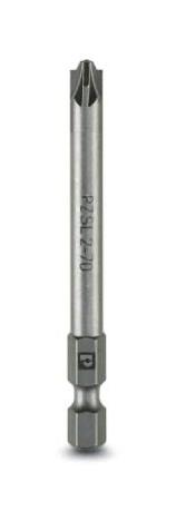 Phoenix Contact 1212604 Hex Bit, Pozidriv/slotted, Pz2, 70mm