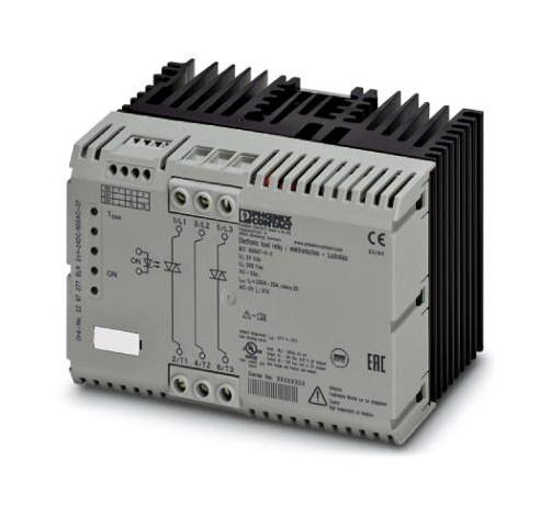 Phoenix Contact 2297277 Contactor, Zero Volt Turn On, 30Vdc, 37A