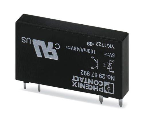 Phoenix Contact 2967992 Solid State Relay, Spst-No, 0.1A, 6V