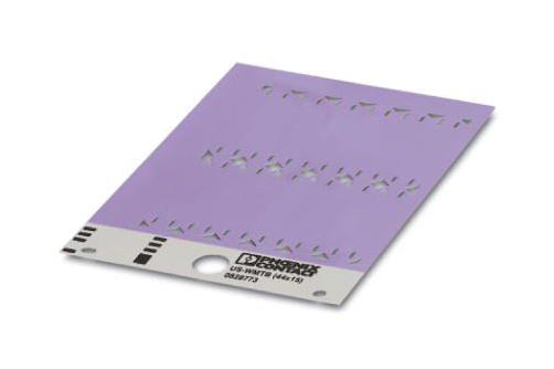 Phoenix Contact 829337 Cable Marker, 4mm, Pvc, Violet