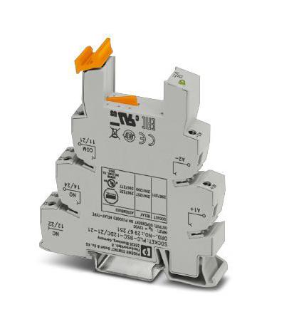 Phoenix Contact 2967251 Relay Socket, 12Vdc, Din Rail