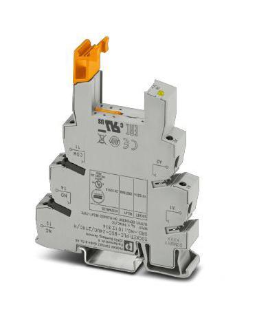 Phoenix Contact 1012314 Relay Socket, 24V, Din Rail