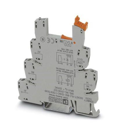 Phoenix Contact 2980322 Relay Socket, 120Vac, Din Rail