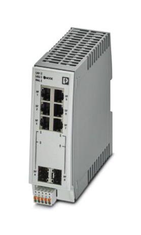 Phoenix Contact 2702970 Ethernet Switch, 8Port, 10/100/1000Mbps