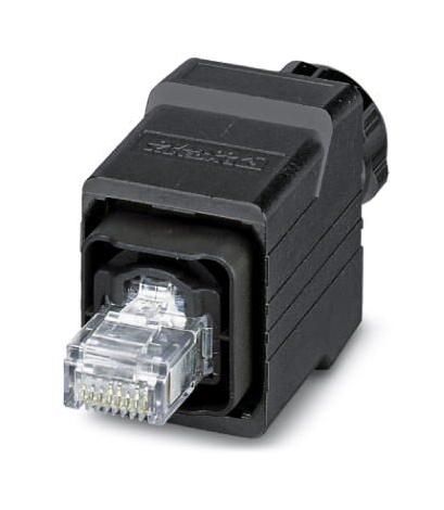 Phoenix Contact 1404142 Rj45 Connector, Plug, 8P4C, 1Port, Cat5E