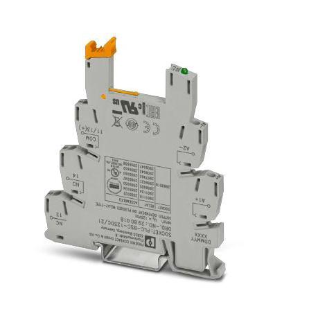 Phoenix Contact 2980018 Relay Socket, 125Vdc, Din Rail