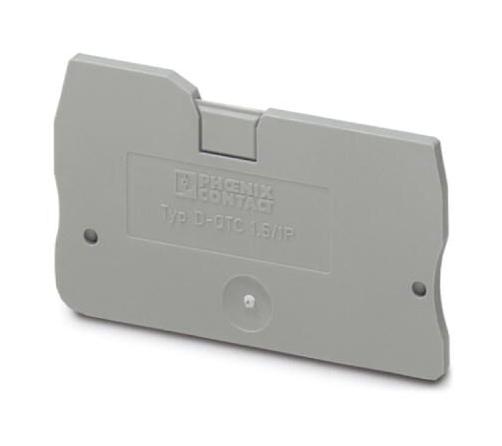 Phoenix Contact 3206322 End Cover, Feed-Through Tb, Grey