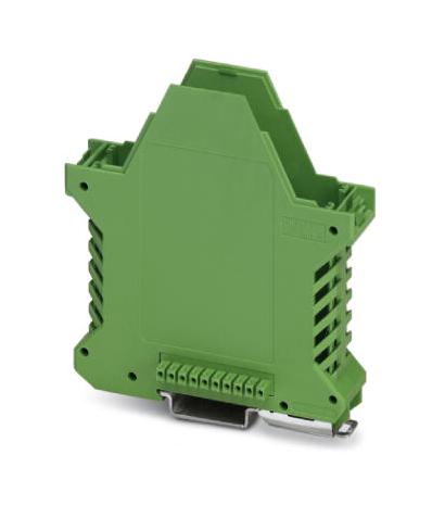 Phoenix Contact Me 22,5 Ut/fe Bus/10 Gn Din Rail Housing, Lower, Polyamide, Grn