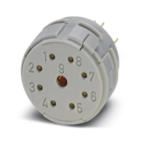 Phoenix Contact 1603668 Sensor Insert, Socket, 9Pos, Solder