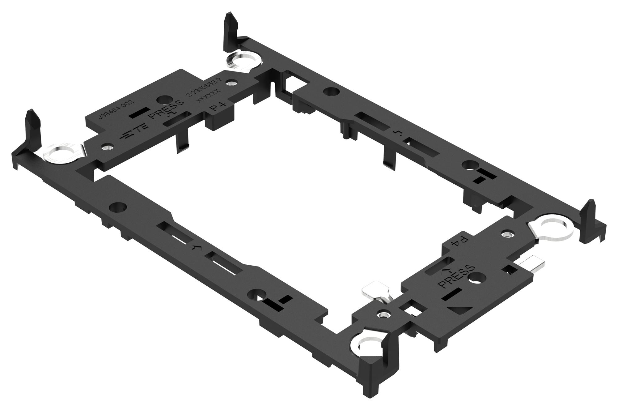 Te Connectivity 2-2330552-2 Carrier, Pc/abs, Black, Lga Socket