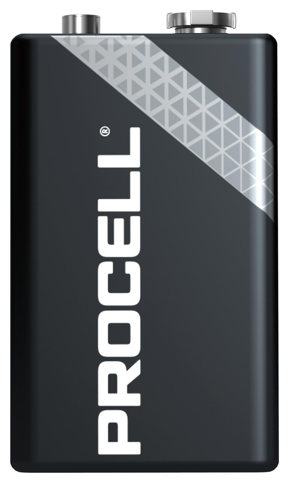 Procell Pc1604 Battery, Alkaline, 9V, 673Mah, 9V, Pk10