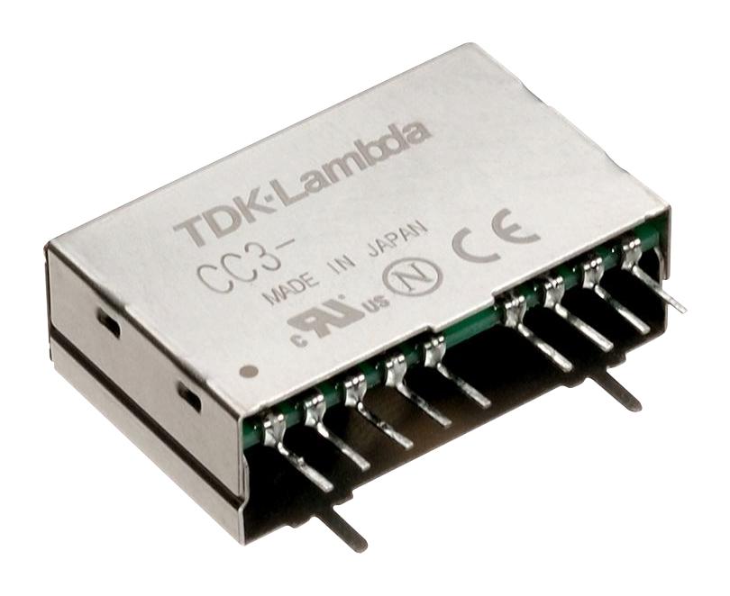 TDK-Lambda Cc3-0503Sf-E Dc-Dc Converter, 1 O/p, 3.3V, 0.8A