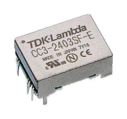 TDK-Lambda Cc3-0505Sf-E Dc-Dc Converter, 1 O/p, 5V, 0.6A