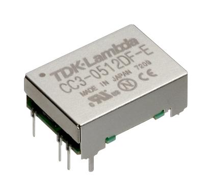 TDK-Lambda Cc3-0512Df-E Dc-Dc Converter, 2 O/p, 12V, 0.125A