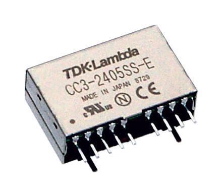 TDK-Lambda Cc3-1212Ss-E Dc-Dc Converter, 1 O/p, 12V, 0.25A