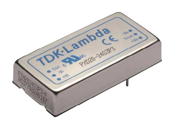 TDK-Lambda Pxd20-12D15 Dc-Dc Converter, 2 O/p, 15V, 0.667A