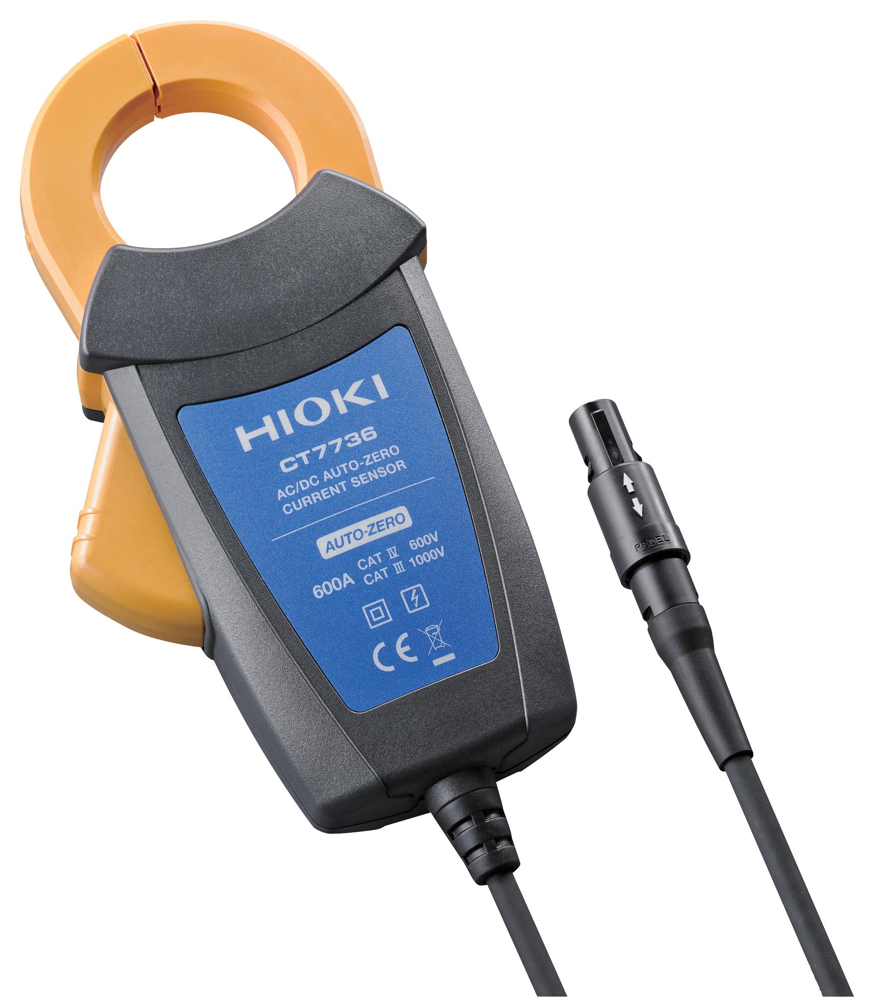 Hioki Ct7736 Ac/dc Auto-Zero Current Sensor, 600A