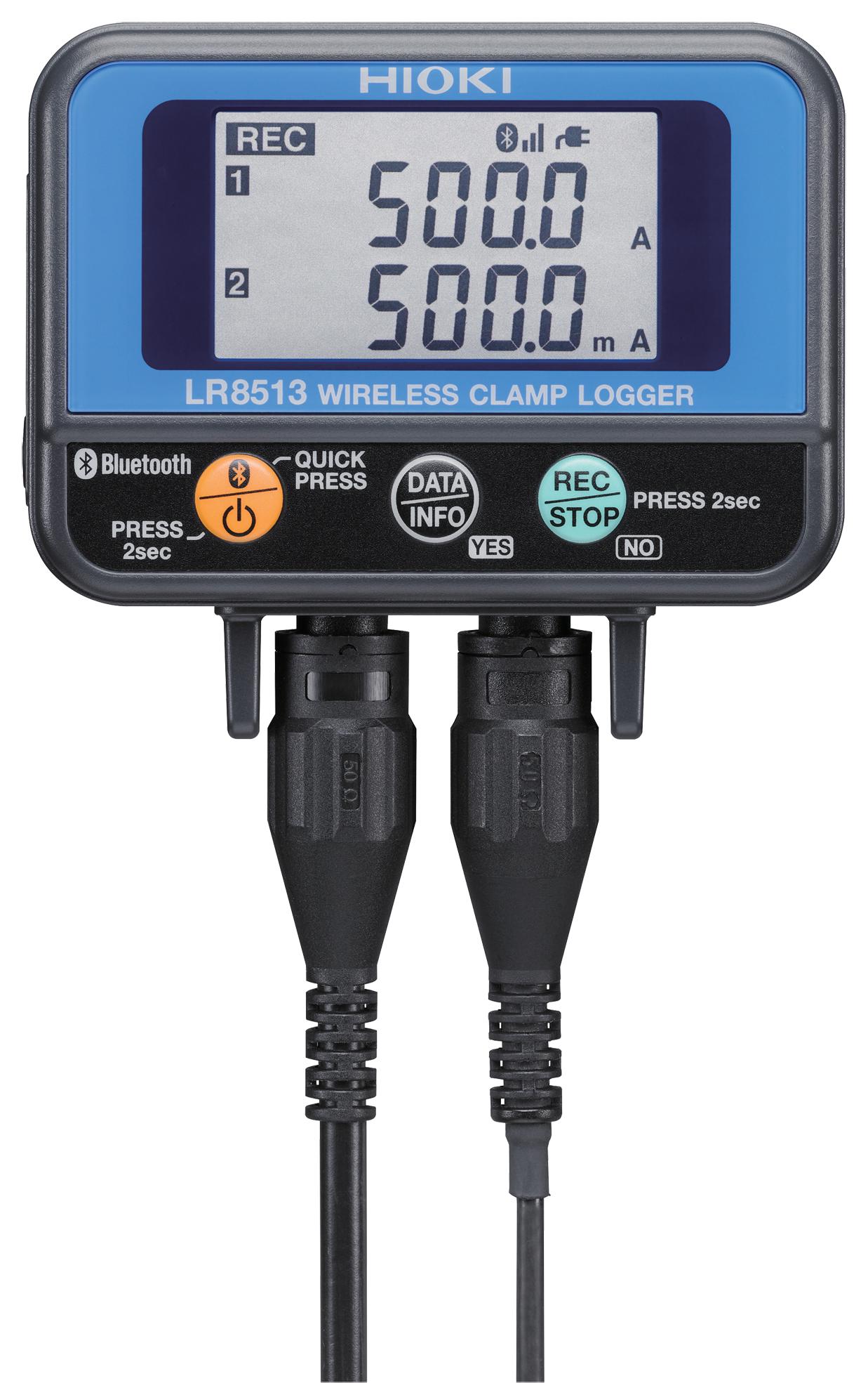 Hioki Lr8513 Wireless Clamp Logger, 2-Ch