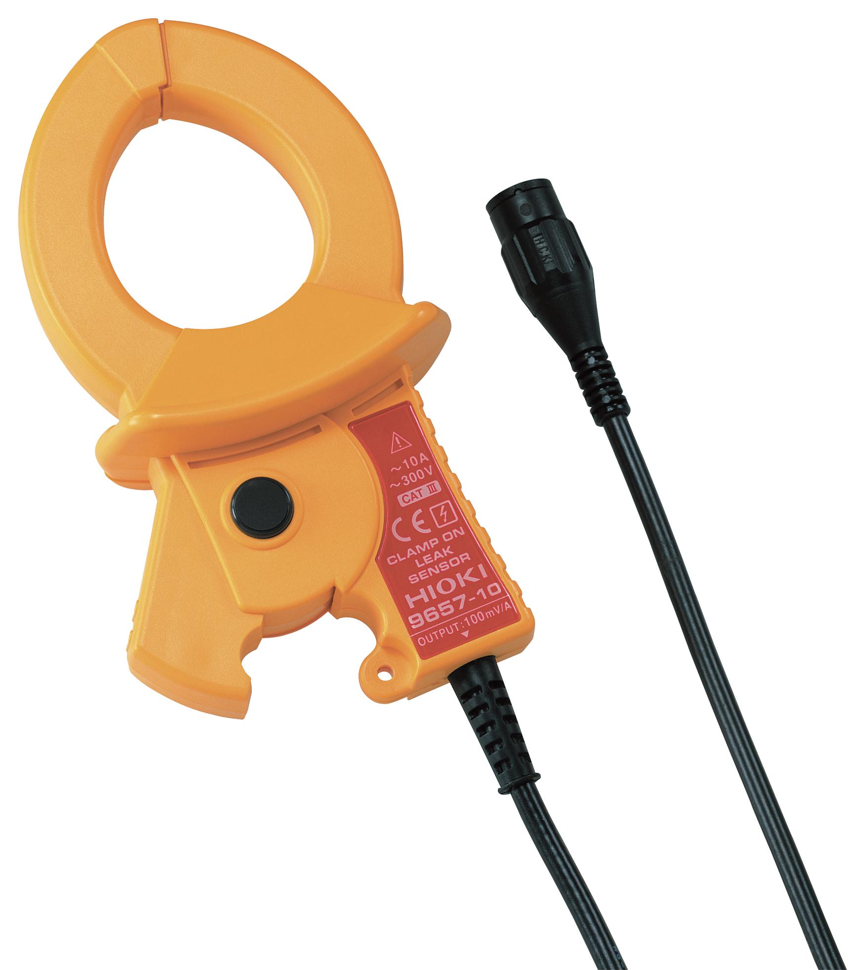 Hioki 9657-10 Clamp On Leak Sensor, 10A