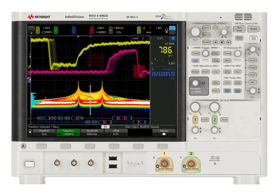 Keysight Technologies Msox6004A Mso, 4+16Ch, 1Gz, 20Gsps, 350Ps