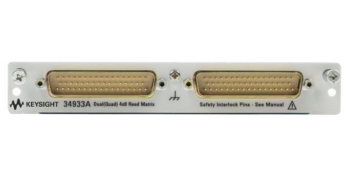 Keysight Technologies 34933A Dual/quad Reed Matrix, Mainframe