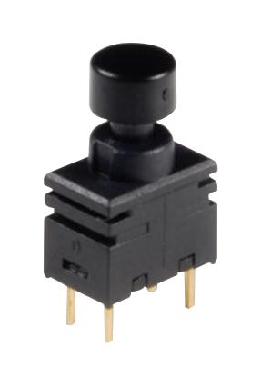 C&k Components Fp11Spc1B1Tp02 Pb Sw, Spst, 0.4Va, 20V, Tht, Black