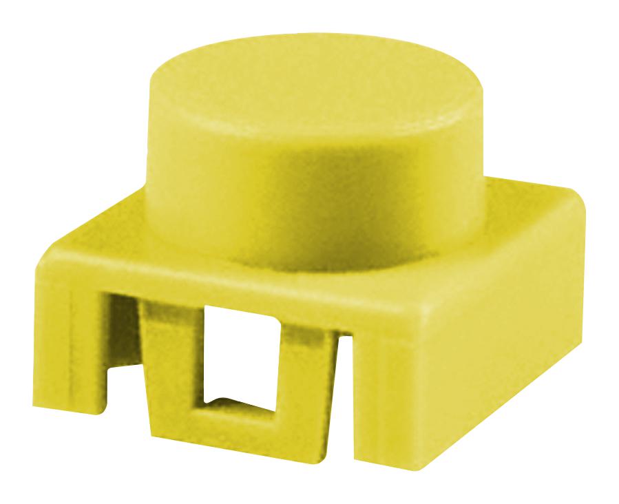 C&k Components Btn K02 30 Switch Capacitor, Round, Yellow, Tact Switch