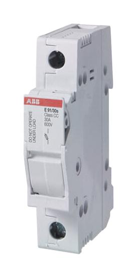 Abb 2Csm202483R1801 Din Rail Fuse Holder, 1P, 32A, 600V