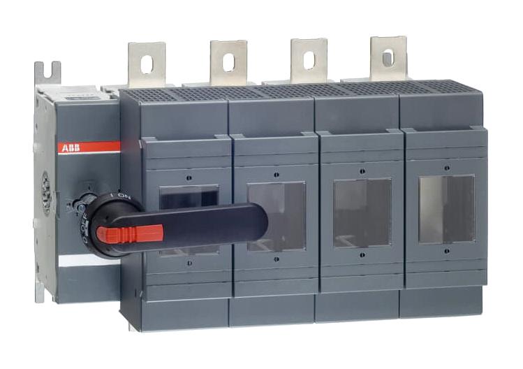 Abb Os630D04N2P Fused Switch, 4 Pole, 4 Fuse, 630A, 690V