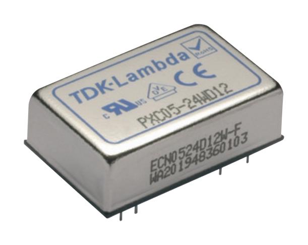 TDK-Lambda Pxc05-24Wd12 Dc-Dc Converter, 2 O/p, 5.52W