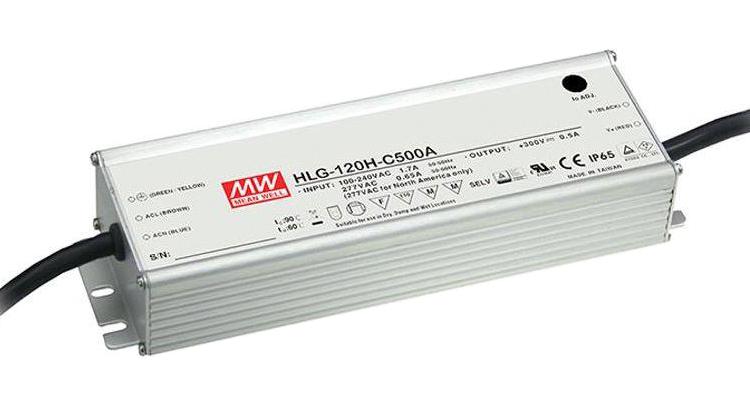 MEAN WELL Hlg-120H-C700B Led Driver, Constant Current, 150.5W