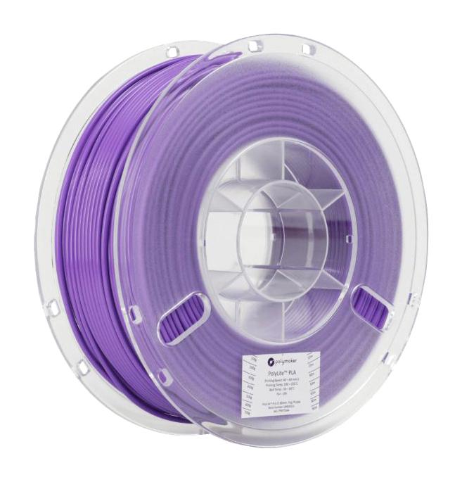 Polymaker Pa02009 3D Filament, 1.75mm, Pla, Purple, 1Kg