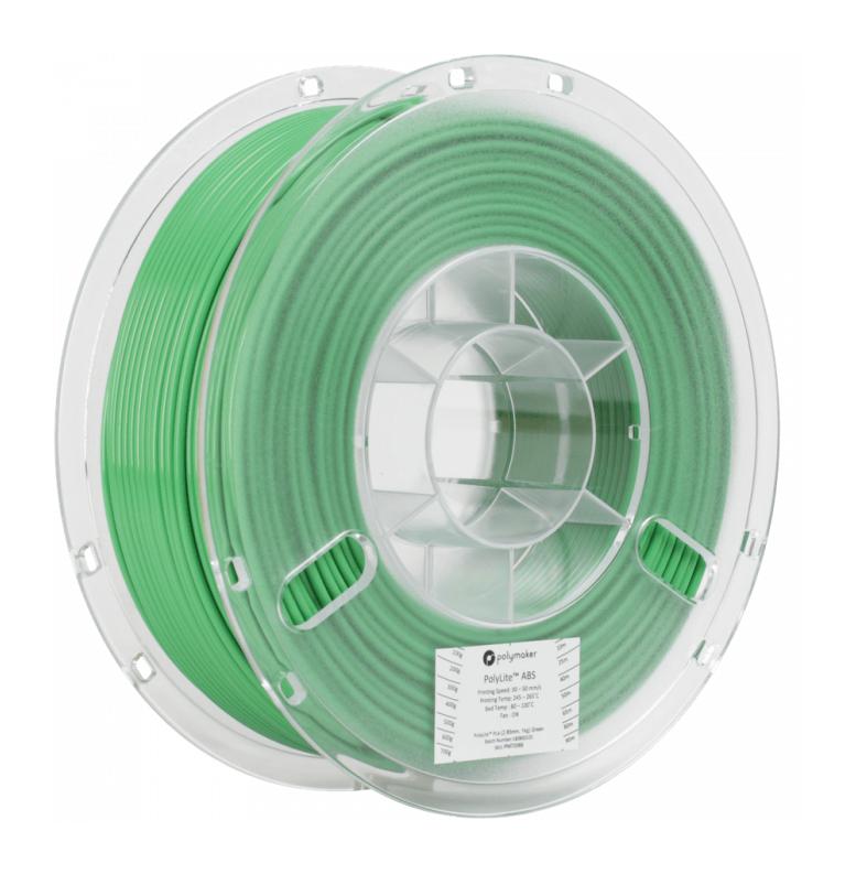 Polymaker Pe01015 3D Filament, 2.85mm, Abs, Green, 1Kg