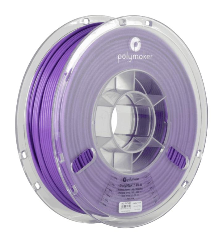 Polymaker Pa06019 3D Filament, 2.85mm, Pla, Purple, 750G