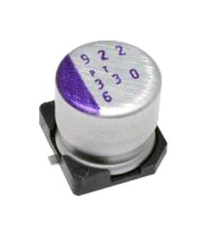 Panasonic 6Svpt330M Capacitor, 330Uf, 6.3V, Alu Elec, Polymer, Smd