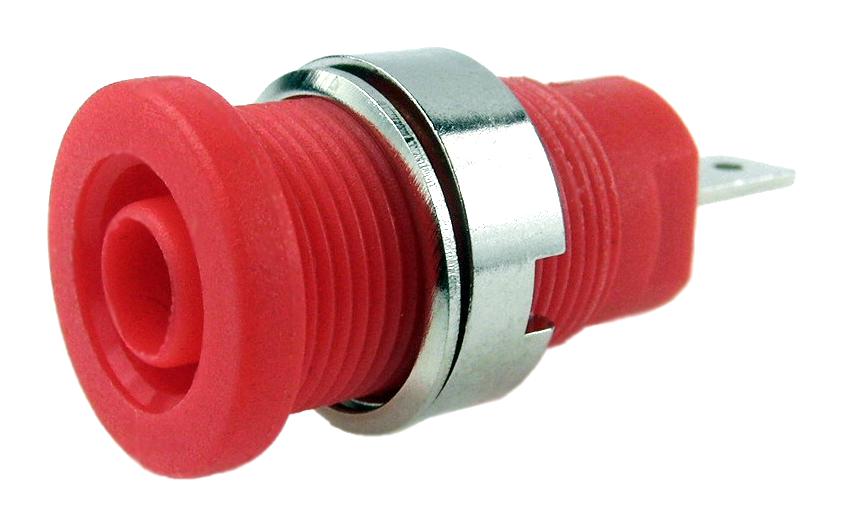 Cliff Electronic Components Fcr73575R Connector, Banana, Jack, 24A, Qc, Red