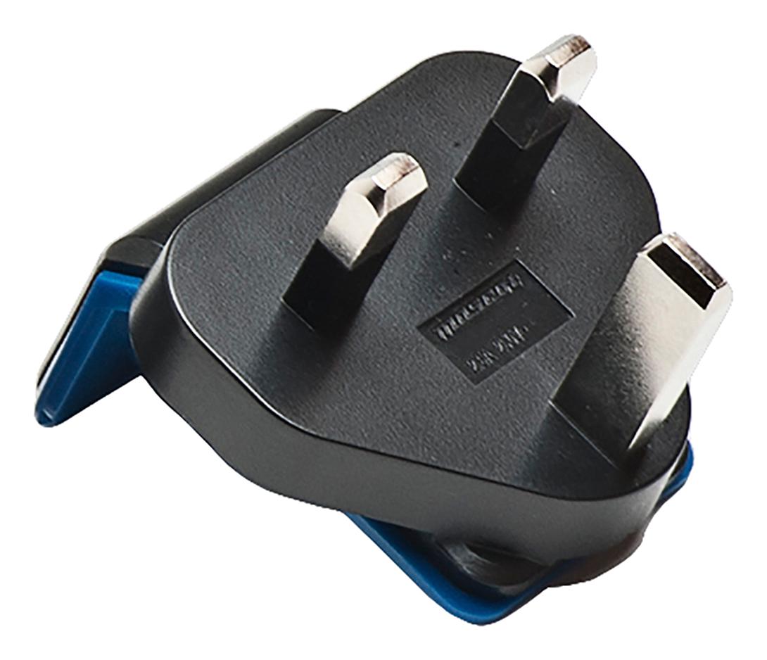 Mascot 127200 Uk Exchangeable Ac Plug Adapter, Smps