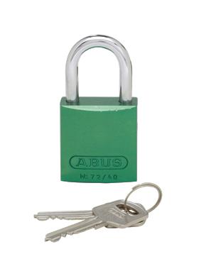 Panduit Psl-7Gr Lockout Padlock, 38.1mm, Alum/stl, Green