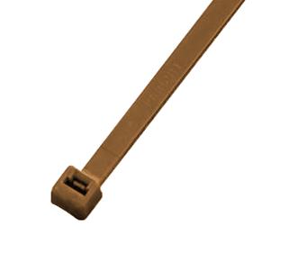 Panduit Plt3S-M1 Cable Tie, Pa6.6, 292.1mm, 50Lb, Brown