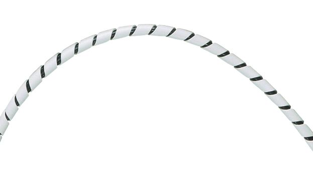 Panduit T19N-C Spiral Wrap,.19 X 100',ny,nat,1Rl