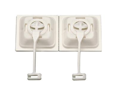 Panduit Abdcm30-A-E Cable Tie Mount, 28.4mm, Pa 6.6, White