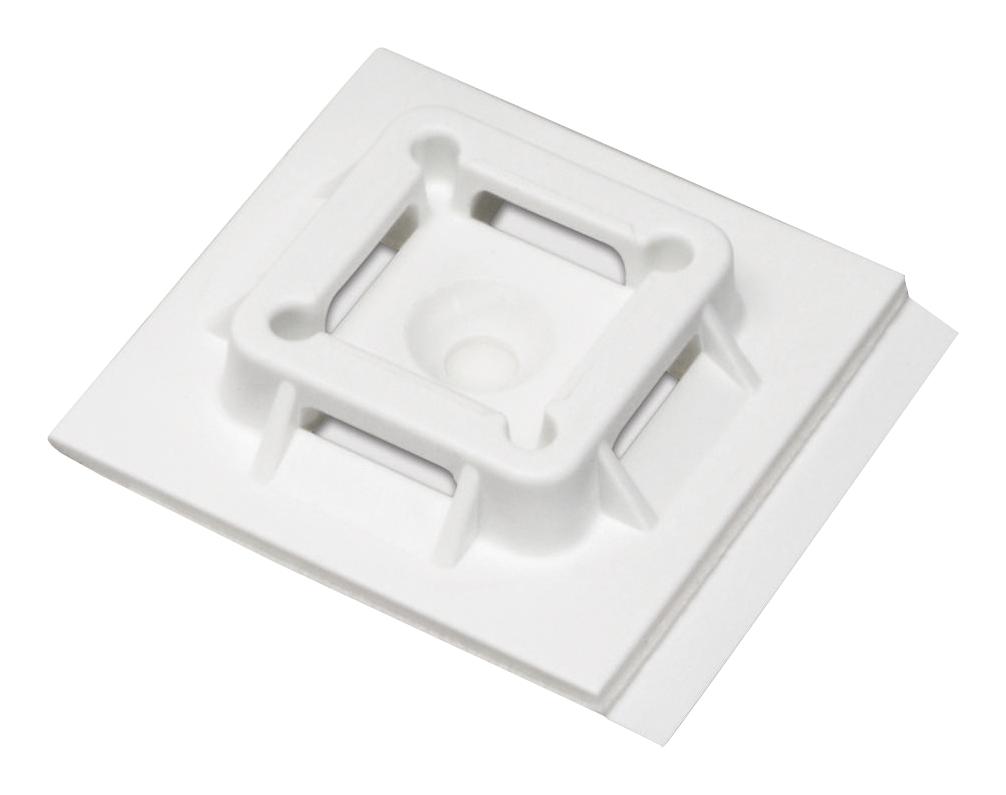 Panduit Abm100-A-C15 Cable Tie Mount, 25.4mm, Pa 6.6, Ivory