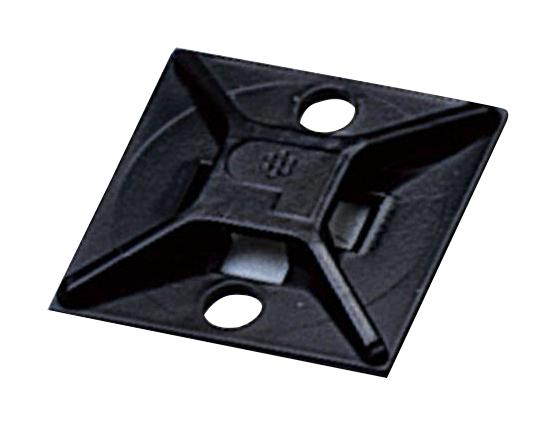 Panduit Abm2S-A-D20 Cable Tie Mount, 25.4mm, Abs, Black