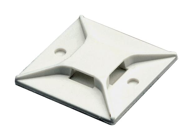 Panduit Abm3H-S6-T Cable Tie Mount, 38.1mm, Pa66, White