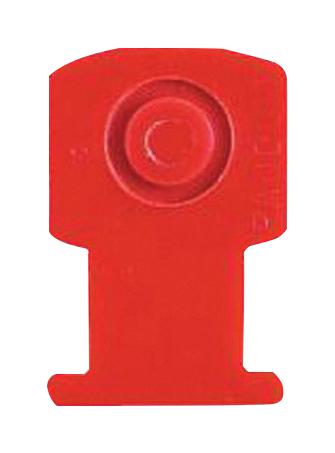 Panduit Kims-H366-M2 Cable Tie Mount, 13.5mm, Pa 6.6, Red