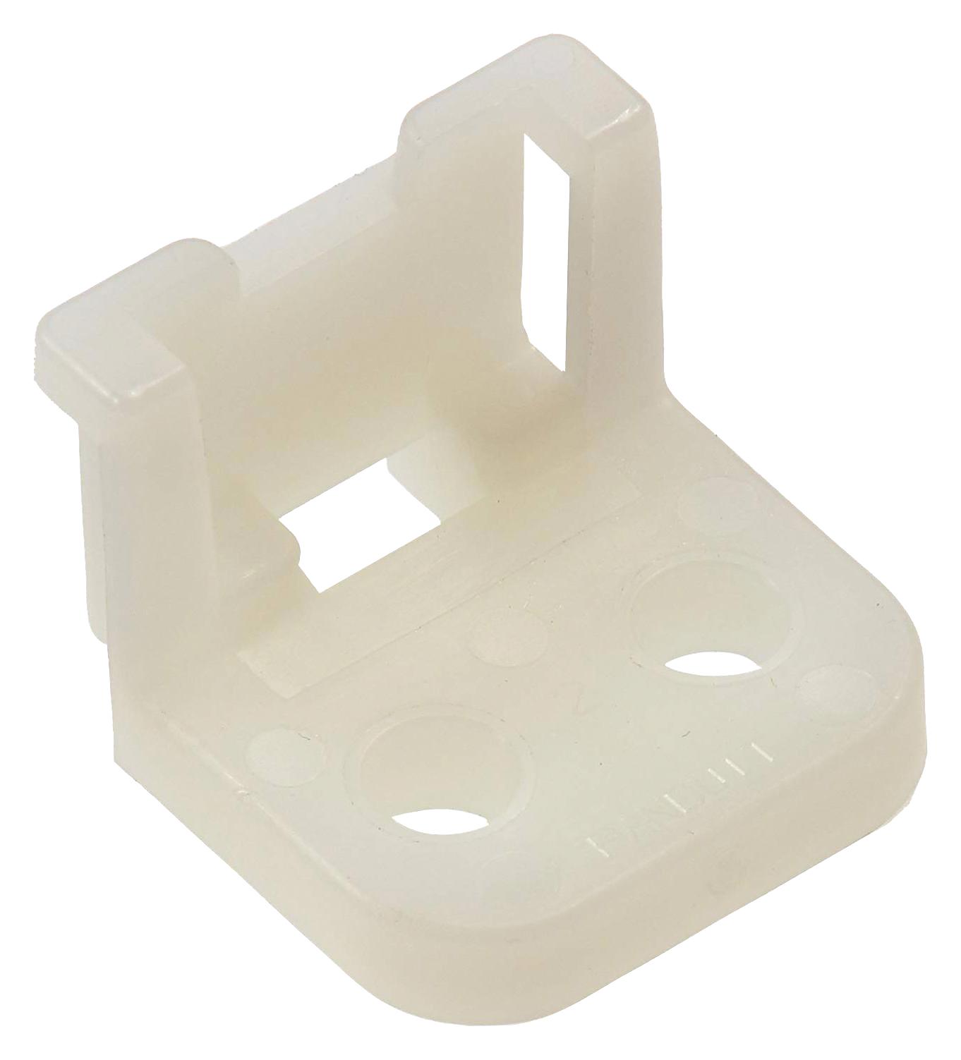 Panduit Ramh-S6-D Cable Tie Mount, 25.4mm, Pa 6.6, Natural