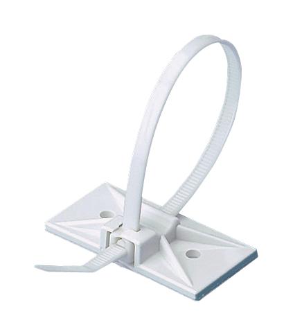 Panduit Sms-A-D Cable Tie Mount, 52.3mm, Abs, White