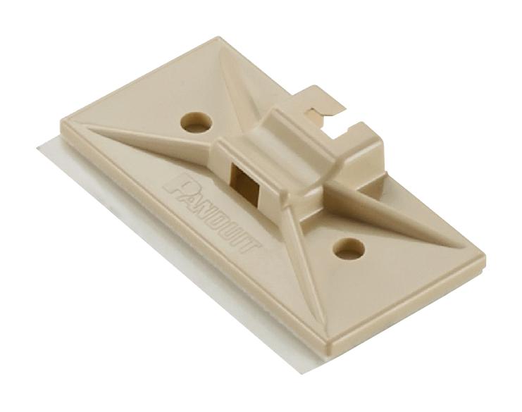 Panduit Sms-A-C15 Cable Tie Mount, 52.3mm, Abs, Ivory