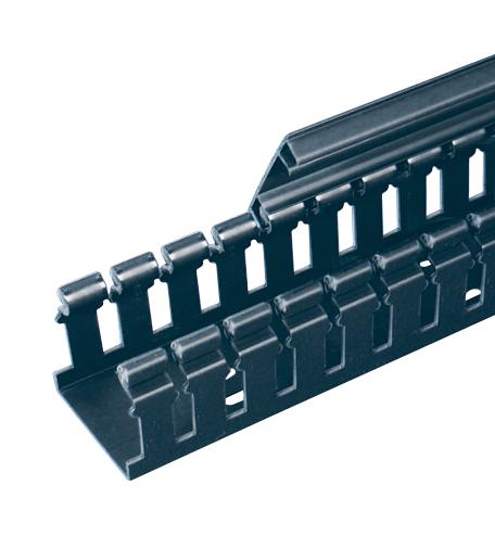 Panduit H1.5X3Bl6 Slot Hinge Duct,pvc,1.5X3X6',bl, 6Ft